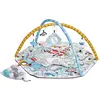 Image de KinderKraft, Tapis d'éveil + arche d'activité, Mata interaktywna 2w1 SMARTPLAY SEA