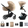 Image de KinderKraft, Poussette, Poussette Prime2 3in1 Mink Pro Sandrose Beige