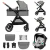Image de KinderKraft, Poussette, Esme 3in1 (0 Mois - 4 Années)