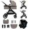 Image de KinderKraft, Poussette, Esme 3in1 (0 Mois - 4 Années)