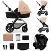 Image de KinderKraft, Poussette, Moov 2 Eva 3in1 (0 Mois - 4 Années)