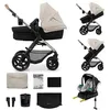 Image de KINDERKRAFT - Poussette 4en1 Moov 2 Eva Wheels Gris