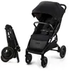 Image de Poussette Canne jusqu’à 27 kg Kinderkraft MITZY AIR, Pliage Compact, Roues Gonflables, Capote UPF50+, Siège XL,