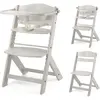 Image de KinderKraft, Chaise haute, high chair ENOCK beige (Chaise haute pour escaliers)