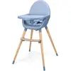 Image de KinderKraft, Chaise haute, 2in1 Feeding Chair FINI 2 Nordic Breeze (Chaise haute)