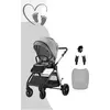 Image de KinderKraft, Poussette, Stroller VESTO 2 GREY (6 Mois - 4 Années)