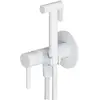 Image de Omnires, Robinet de bidet, Y Unterputz-Bidetarmatur weiss matt