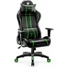 Image de Diablo X-One 2.0 Gaming Office Desk Chair Adjustable Armrests Ergonomic Design Neck Lumbar Cushion (, Chaise gaming, Noir, Vert