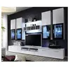 Image de Meuble tv mural design "lyra" 300cm blanc