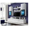 Image de Meuble tv mural design "mini" 200cm blanc