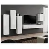 Image de Meuble tv mural design "switch iii" 330cm blanc
