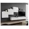 Image de Meuble tv mural design "switch x" 330cm blanc