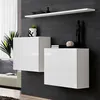 Image de Lot de 2 Blocs & Étagère "Switch SBI" 130cm Blanc