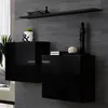 Image de Lot de 2 Blocs & Étagère "Switch SBI" 130cm Noir