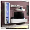 Image de Meuble tv mural design "fly ii" 210cm blanc