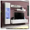 Image de Meuble tv mural design "fly iii" 210cm blanc