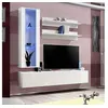 Image de Meuble tv mural design "fly ii" 170cm blanc