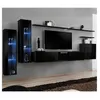 Image de Meuble tv mural design "switch xi" 330cm noir