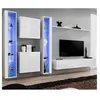Image de Meuble tv mural design "switch xvi" 330cm blanc
