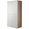 Image de Armoire 2 Portes Dino 191cm Blanc & Chêne