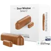 Image de Fibaro, Protection contre le cambriolage + système d'alarme, Door Sensor 2 brun foncé
