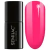 Image de Semilac, Vernis à ongles, UV Hybrid SemiBeats by Margaret 517 Neon Roxin 7ml (Rose néon, Vernis gel UV)