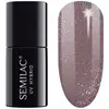 Image de Semilac, Vernis à ongles, Gel lakas no.322 Shimmer Dust Brown 7ml universalus (Shimmer Dust Brown, Vernis gel UV)