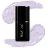 Image de Semilac, Vernis à ongles, Vernis à ongles UV hybride 492 Icy Lavender Bliss 7ml (492 Icy Lavender Bliss, Vernis gel UV)