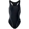 Image de Aquawave, Femmes, Maillot de bain, Strój k pielowy Abira Black/Aqua Splash r. S, Multicolore, Noir, (S)