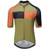 Image de Radvik, Hommes, Maillot de cyclisme, M ska Koszulka z krótkim r kawem SVAN GTS (S), Vert, Orange, Noir, S