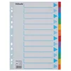 Image de Intercalaire Carton A4 12 Touches Esselte Multicolore