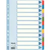 Image de Esselte Intercalaires en carton, uni, A4, 12 pièces,