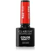 Image de Claresa, Vernis à ongles, 406 Red UV Nail Polish 5ml (406 Rouge, Vernis effet gel, Vernis gel UV)