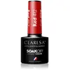 Image de Claresa, Vernis à ongles, 412 Red UV Nail Polish 5ml (Vernis gel UV)