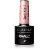 Image de Claresa, Vernis à ongles, Soak Off UV/LED Sparkle hybrid polish 3 5g (Teinte rose, Vernis gel UV)