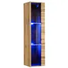Image de Vitrine Murale LED "Switch" 120cm Naturel
