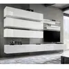 Image de Meuble TV Mural Design Fly IX 320cm Blanc