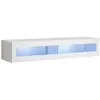 Image de Bloc Mural Design LED "Fly II" 160cm Blanc