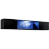 Image de Bloc Mural Design LED "Fly III" 160cm Noir