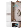 Image de Ensemble Dressing "Gustavo X" 200cm Naturel & Blanc