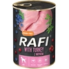 Image de 24x400g Rafi Adult avec dinde, myrtille et canneberge Nourriture pour chien humide