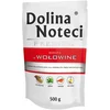 Image de 10 X 500 g Dolina Noteci Premium en sachets, boeuf, nourriture humide pour chiens