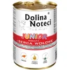 Image de 24 x 400 g Dolina Noteci Premium Junior, coeur de boeuf, nourriture humide pour chiens
