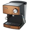 Image de Machine à Espresso Automatique 15 Bars 1,6 L, Buse Vapeur à Lait Chauffe -Tasses Adler AD 4404CR 850W Cuivre