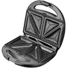 Image de Adler AD 3040 Grille-pain à sandwich, Machine à panini, Noir, Gris