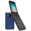 Image de Téléphone à clapet 4G LTE Écran 2,8 pouces Double SIM Autonomie 6j Myphone Bleu nuit