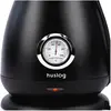 Image de Huslog Bouilloire électrique avec thermomètre 1,7L AK-0932, Bouilloire électrique, Noir
