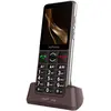 Image de Myphone Bueno LTE Praline Collection 4G 2000 mAh IPS 28 toetstelefoon 240x320px SOSknop dockstation (2.80"), Téléphone portable à touches, Marron