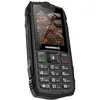 Image de Téléphone incassable à touches Batterie 3000mAh Étanche IP68 SOS Hammer Noir