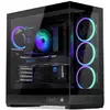 Image de Endorfy Fishtank 6000 Corona (schwarz, Tempered Glass x 2) (ATX, E-ATX, mATX, Mini-ITX), Boîtier PC, Noir
